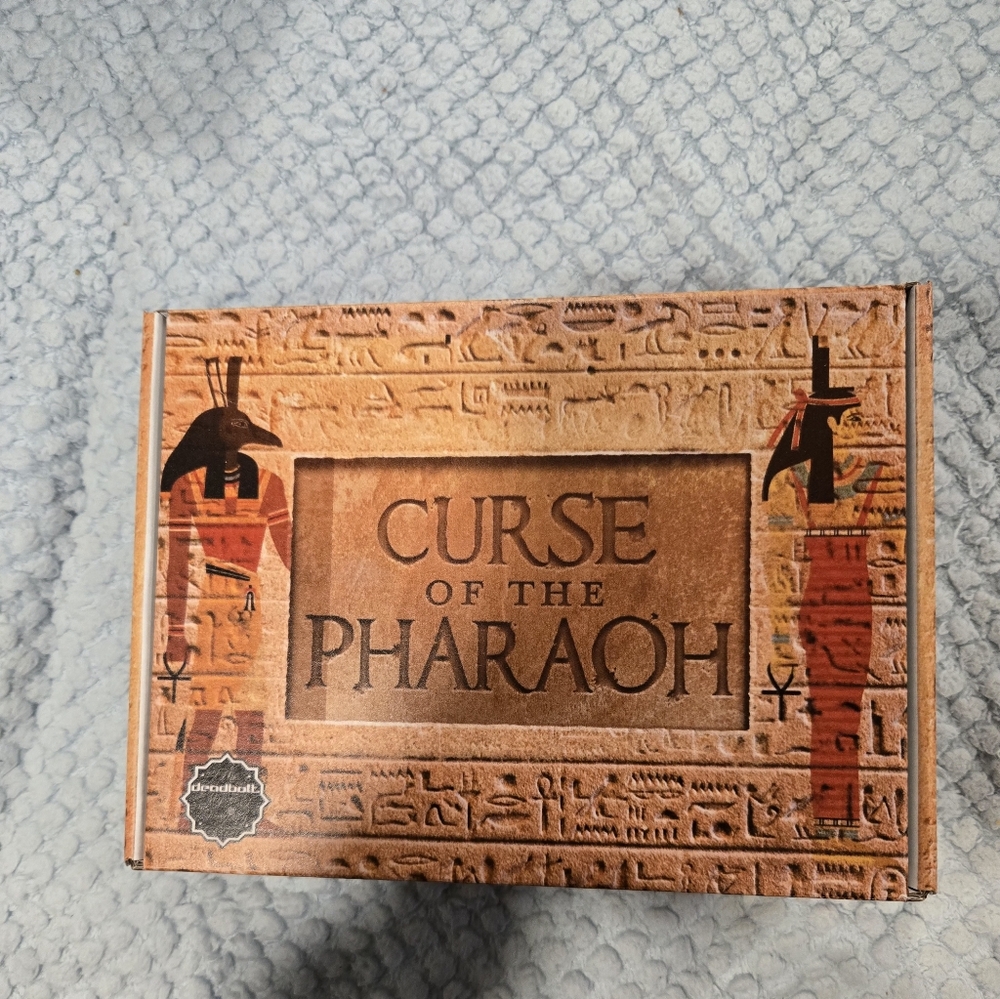 Deadbolt Mystery Society Curse Of The Pharaoh Board Game